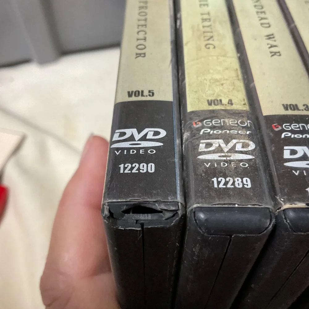 DVD’s - Gungrave vol. 1-5.  V156